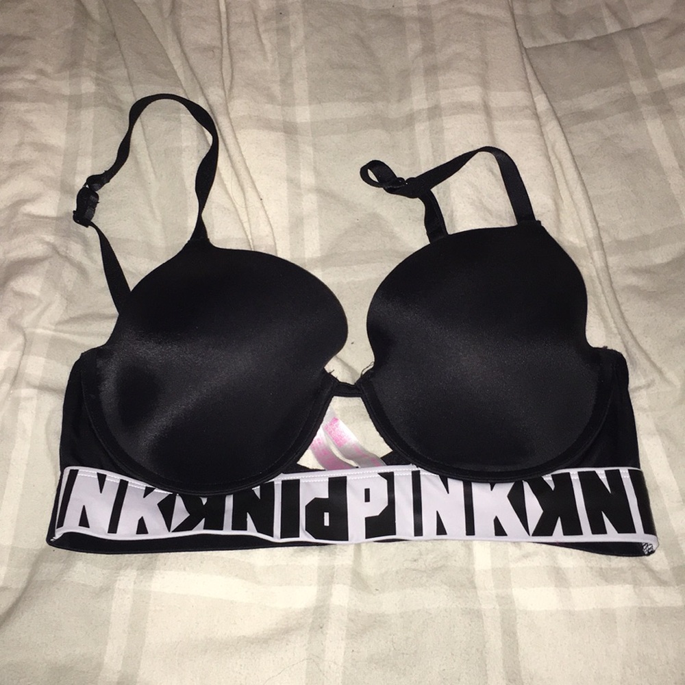 Pink vs lightly lined bra